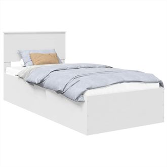 vidaXL Estructura De Cama 90 X 190 Cm Madera De Ingenier&iacute;a Vidaxl