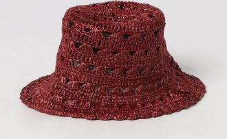 Twinset Cappello in rafia crochet
