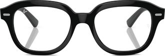 Ray-Ban Erik round-frame glasses - unisex - Acetate - 51 - Black