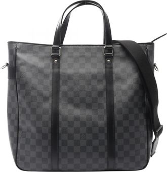 Louis Vuitton Damier Graphite Black Coated Canvas Tote Bag (Pre-Owned)
