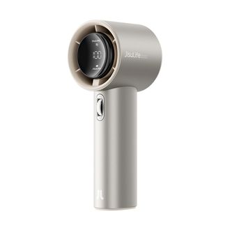OEM Mini Ventilador Port&aacute;til De Metal Con Usb-c Y Bater&iacute;a De 5000 Mah - Marr&oacute;n Claro
