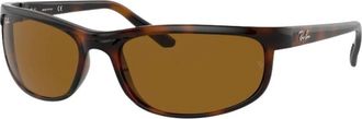 Ray-Ban Predator 2 Zonnebril - Heren - Zonnebrillen - Bruin - 59 MM - Accessoires