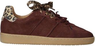 DWRS Poona suède sneakers bordeaux/panter