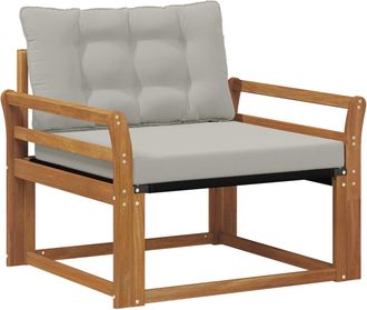 vidaXL Conjunto De Sof&aacute;s De Exterior Natural Vidaxl