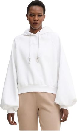 Guess Mujer, Sudaderas, Blanco, Talla: XL
