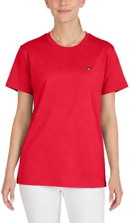 Dalix Womens Lil Coffee Jersey Tee in Red at Nordstrom, Size Small
