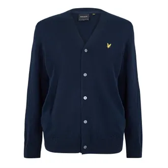 Lyle & Scott Heren Vest met V-hals (Donkere marine)