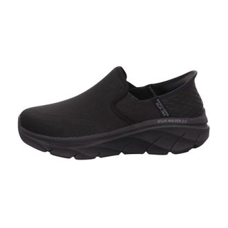 Skechers Sport Slipper - Heren - Schoenen - Zwart - Maat: 47 1/2 EU Leer