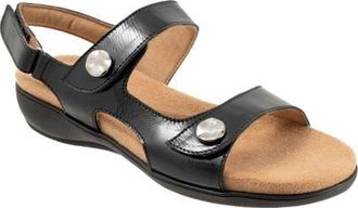 Trotters Romi Sandal in Black 2 at Nordstrom, Size 10.5