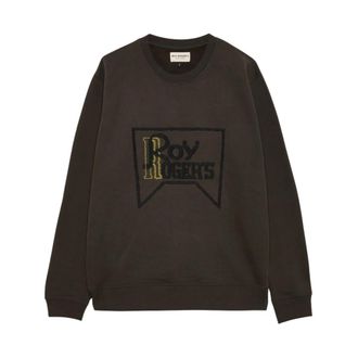 Roy Rogers Crewneck Sweatshirt - Heren - Sweatshirts & Hoodies - Grijs - Maat: XL Katoen