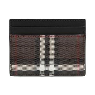 Burberry Tarjetero Sandon - Accessories - Mujer - Marr&oacute;n - ONE SIZE