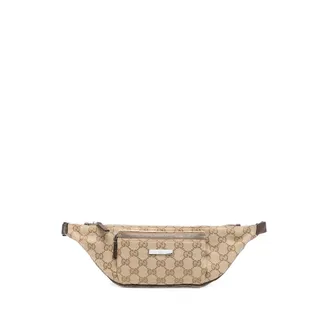 Gucci GG Supreme Web-stripe Belt Bag