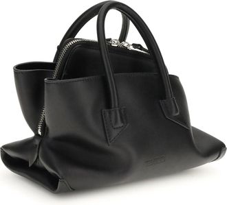 The Attico Womens La Passeggiata Mini Leather Handbag 100 Calf Bos Taurus Handbags Hand Bags