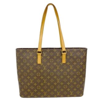 Louis Vuitton Pre-owned Tote Bags, female, Brown, Size: ONE SIZE Pre-owned Vintage Tote Bag