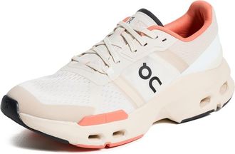 On Womens Cloudpulse Sneakers, Cream/Salmon, 4 UK