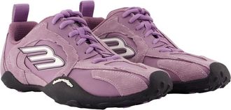 Balenciaga Womens Calfskin Leather Sneaker Purple