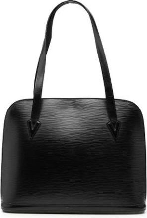 Louis Vuitton Pre-owned Shoulder Bags, female, Black, Size: ONE SIZE Pre-owned Lussac Shoulder Bag