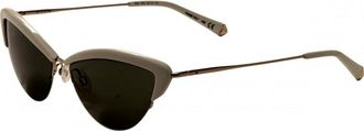 Kate Young for Tura Womens K504-BON-59 K504 59 BON Ally Sunglasses - Antique White - One Size