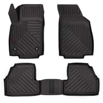 OEM Alfombrillas De Goma 3d Para Coche: Chevrolet Trax (crossover, 2013-) - Borde De 5 Cm