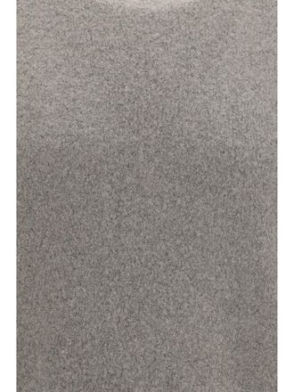Rick Owens Cashmere-Blend Crewneck Sweater - Gray