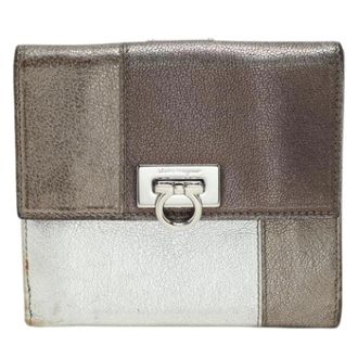 Ferragamo Pre-owned Wallets, female, Multicolor, Size: ONE SIZE Pre-owned Bifold Wallet