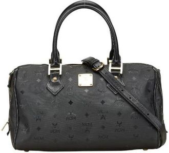 MCM Pre-owned Handbags, female, Black, Size: ONE SIZE Pre-owned Handbag