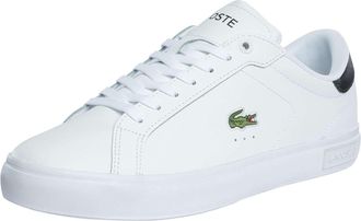 Lacoste Powercourt 125 2 SMA Leren Sneakers, Wit