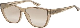 Saint Laurent Dames, Accessoires, Beige, Maat: 63 MM
