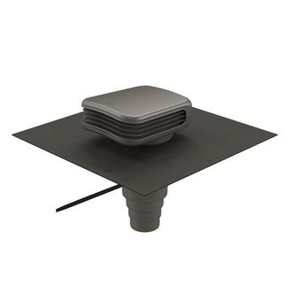 Ubbink Salida De Tejado Vmc Valetis Universal Antracita Con Multidiam - 172123