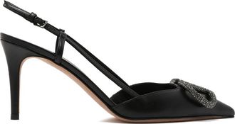 Valentino With Heel - Dames - Pumps - Zwart - 39 EU - Schoenen