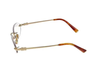 Miu Miu 0MU Metal Frame Eyeglasses - Gold