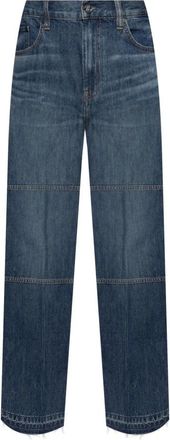 Helmut Lang Carpenter Jeans - Heren - Regular Fit Jeans - Blauw - W32 - Katoen - Jeans
