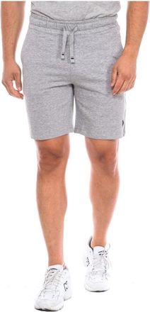 U.S.Polo Association Sportieve katoenen bermuda shorts - Heren - Korte Broeken - Grijs - 2XL - Katoen - Korte Broeken