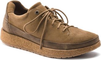 Birkenstock Womens Honnef Low Sneaker In Dark Tea