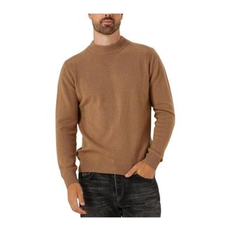 Anerkjendt Truien & Vesten, Heren, Bruin, L, Wol, Akrico Lamswollen Knit