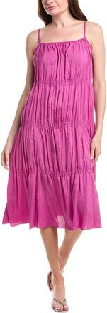 Eileen Fisher Eileen Fisher Petite Smocked Silk Dress