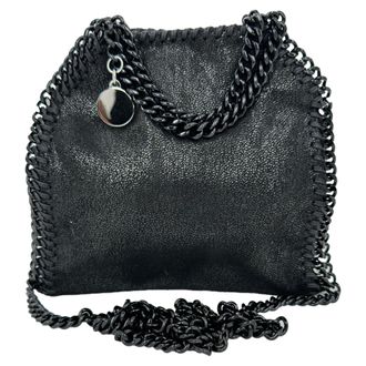 Stella McCartney Stella McCartney Falabella Schoudertas in Zwart Leer