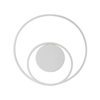 Lindby L&aacute;mpara De Techo Led emisua En Blanco Aluminio - Lindby