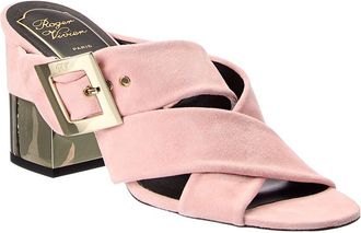 Roger Vivier Suede Sandal