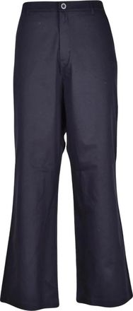 New Era Straight Broeken - Heren - Straight fit broeken - Blauw - W32 - Katoen - Broeken
