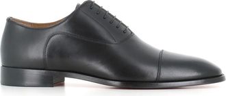 Christian Louboutin Greggory Flat - Heren - Nette schoenen - Zwart - 44 EU - Leer - Schoenen