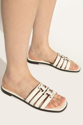 Tory Burch Ines Slides, Womens, White