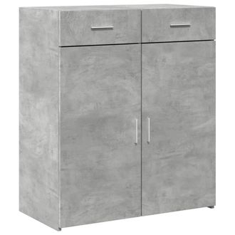 Berkfield Home Sideboard Concrete Grey 80x42.5x93 cm Engineered Wood