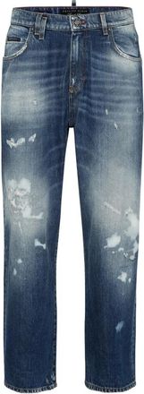 Philipp Plein Beach Boy Jeans Essential - Heren - Regular Fit Jeans - Blauw - W31 - Katoen - Jeans
