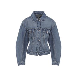 Jacquemus Blue Solid Jacket