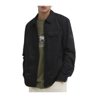 Barbour Warren Overshirt - male - Barbour - Light Jackets - Black - XL - Jackets