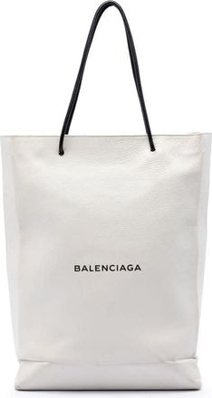 Balenciaga Pre-owned Balenciaga Large Calfskin Logo North South Shopping Tote Ladies APAIS5R2D6L23WU9