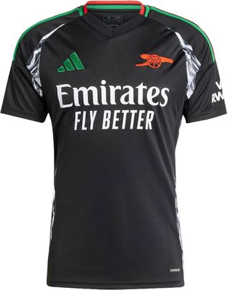 adidas Arsenal 24/25 Away Football Jersey Asia Sizing Asia Sizing Black IT6148
