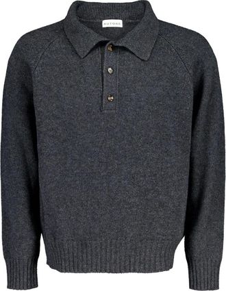 Autore Maglione in Lana e Cashmere - - Knitwear - Uomo - Grigio - L