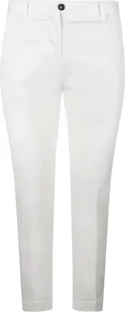 Nine In The Morning Straight broek - Wit